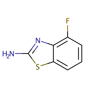 4-Fluorobenzo[d]thiazol-2-amine,CAS No. 20358-06-9.