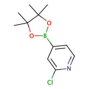 2-chloro-4-(4,4,5,5-tetramethyl-1,3,2-dioxaborolan-2-yl)pyridine,CAS No. 458532-84-8.