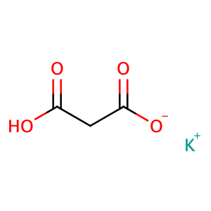 Propanedioic acid, monopotassium salt,CAS No. 926-71-6.