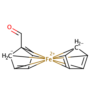 Ferrocenecarboxaldehyde,CAS No. 12093-10-6.