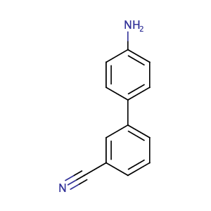 4' - Aminobiphenyl - 3 - carbonitrile,CAS No. 443998-73-0.