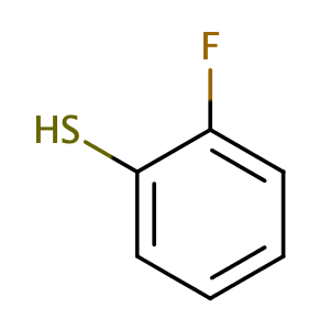 2-Fluorobenzenethiol,CAS No. 2557-78-0.