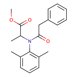 Benalaxyl,CAS No. 71626-11-4.