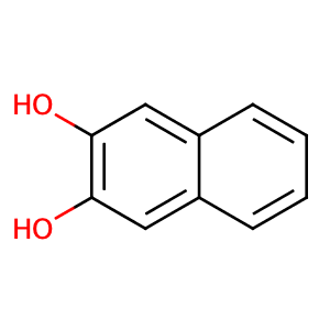 Naphthalene-2,3-diol,CAS No. 92-44-4.