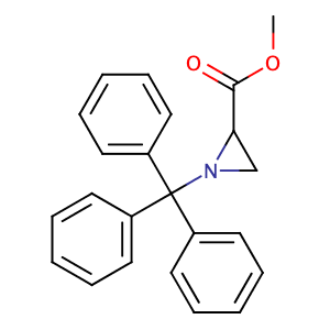 1-Trityl-aziridine-2-carboxylic acid methyl ester,CAS No. 76357-18-1.