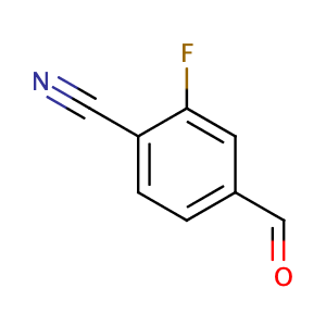 2-Fluoro-4-formylbenzonitrile,CAS No. 101048-76-4.