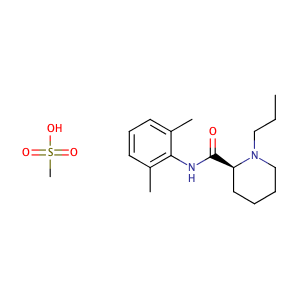 Ropivacaine mesylate,CAS No. 854056-07-8.