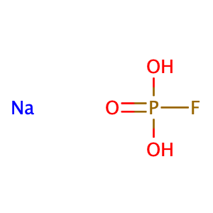 Phosphorofluoridic acid, sodium salt(1:?),CAS No. 7631-97-2.