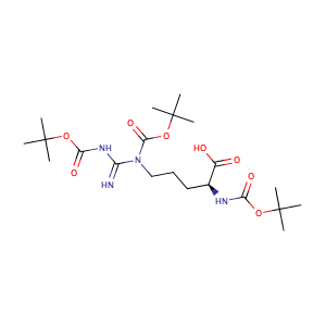 N±,N′,N‰-tri-tert-butoxycarbonyl-L-arginine,CAS No. 97745-69-2.