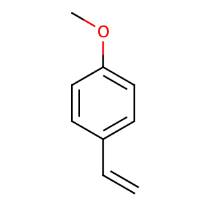4-Methoxystyrene,CAS No. 637-69-4.