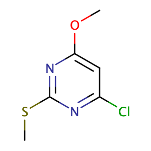 4-Chloro-6-methoxy-2-(methylthio)pyrimidine,CAS No. 89466-42-2.