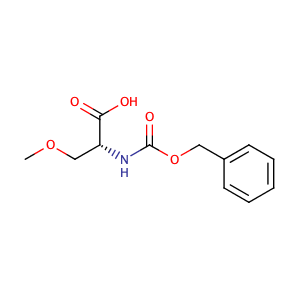 Cbz-O-Methyl-D-serine,CAS No. 86096-35-7.