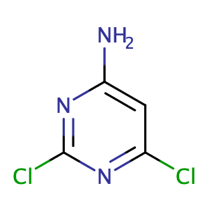 4-Amino-2,6-dichloropyrimidine,CAS No. 10132-07-7.