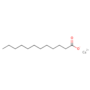 Dodecanoic acid, calcium salt,CAS No. 4696-56-4.