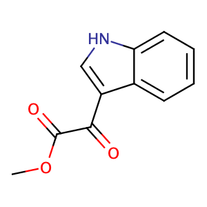 Methyl indolyl-3-glyoxylate,CAS No. 18372-22-0.