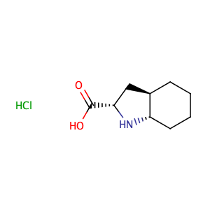 (2S,3aR,7aS)-1H-Octahydroindole-2-carboxylic acid hydrochloride,CAS No. 144540-75-0.