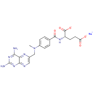 Sodium methotrexate,CAS No. 7413-34-5.