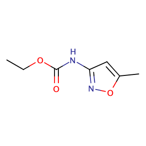 (5-methyl-isoxazol-3-yl)-carbamic acid ethyl ester,CAS No. 92087-97-3.