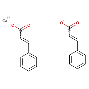 Calcium cinnamate,CAS No. 588-62-5.