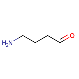 4-aminobutanal,CAS No. 4390-05-0.