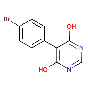 5-(4-bromophenyl)pyrimidine-4,6-diol,CAS No. 706811-25-8.