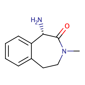 (1S)-1-Amino-1,3,4,5-tetrahydro-3-methyl-2H-3-benzazepin-2-one,CAS No. 253324-92-4.