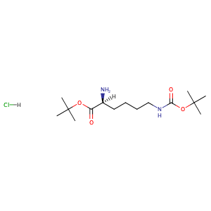 Ne-Boc-L-lysine tert-butyl ester hydrochloride,CAS No. 13288-57-8.
