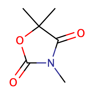 3,5,5-trimethyl-1,3-oxazolidine-2,4-dione,CAS No. 127-48-0.