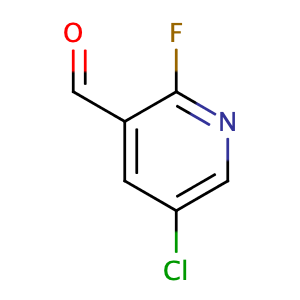 5-Chloro-2-fluoronicotinaldehyde,CAS No. 882679-90-5.