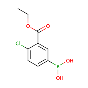 (4-Chloro-3-(ethoxycarbonyl)phenyl)boronic acid,CAS No. 874219-46-2.
