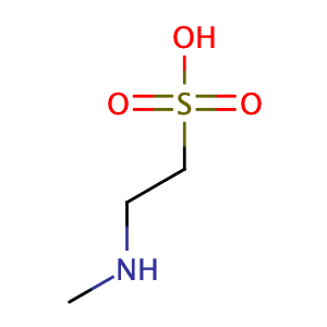 2-(methylamino)ethanesulfonic acid,CAS No. 107-68-6.