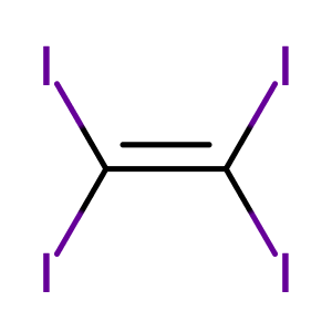 1,1,2,2-tetraiodoethene,CAS No. 513-92-8.