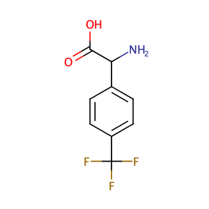 (+/-)-(4-trifluoromethylphenyl)glycine,CAS No. 142012-65-5.