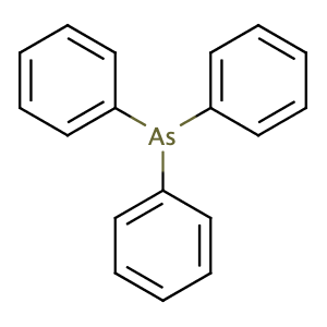 triphenyl-arsane,CAS No. 603-32-7.