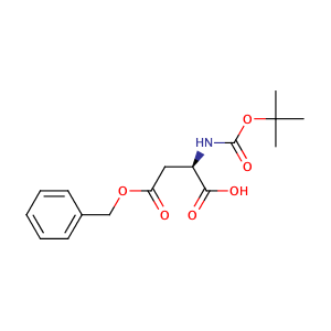 N-Boc-D-aspartic acid-beta-benzyl ester,CAS No. 51186-58-4.