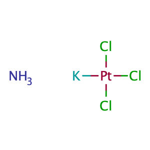 Potassium trichloroammineplatinate (II),CAS No. 13820-91-2.