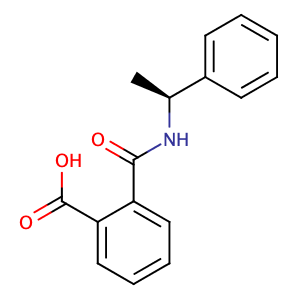 (S)-2-((1-Phenylethyl)carbamoyl)benzoic acid,CAS No. 21752-36-3.