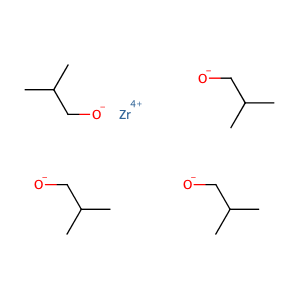 1-Propanol, 2-methyl-, zirconium(4++) salt,CAS No. 13421-85-7.