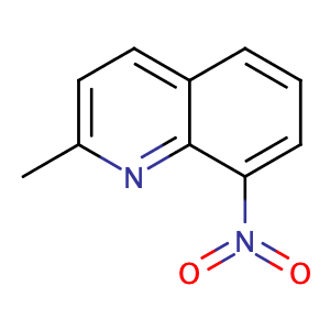 2-methyl-8-nitroquinoline,CAS No. 881-07-2.