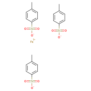 Iron(III) p-toluenesulfonate,CAS No. 77214-82-5.