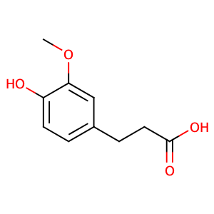 3-(4-Hydroxy-3-methoxyphenyl)propanoic acid,CAS No. 1135-23-5.