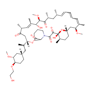 23,27-Epoxy-3H-pyrido[2,1-c][1,4]oxaazacyclohentriacontine, rapamycin deriv,CAS No. 159351-69-6.