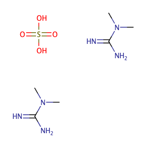 (C-azaniumylcarbonimidoyl)-dimethylazanium sulfate,CAS No. 598-65-2.