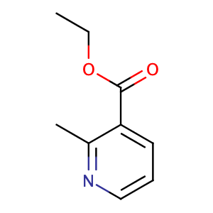 Ethyl 2-methylnicotinate,CAS No. 1721-26-2.