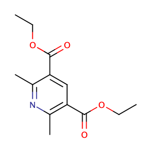 diethyl 2,6-dimethyl-3,5-pyridinedicarboxylate,CAS No. 1149-24-2.