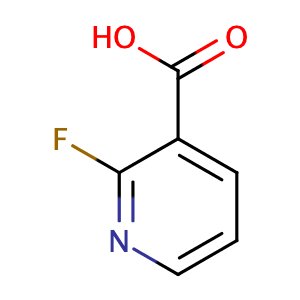 2-Fluoronicotinicacid,CAS No. 393-55-5.