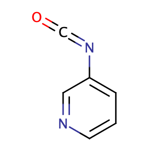 Pyridine-3-isocyanate,CAS No. 15268-31-2.