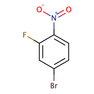 4-bromo-2-fluoro-1-nitrobenzene,CAS No. 321-23-3.