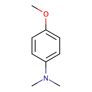 (4-Methoxy-phenyl)-dimethyl-amine,CAS No. 701-56-4.