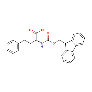 (R)-2-((((9H-Fluoren-9-yl)methoxy)carbonyl)amino)-4-phenylbutanoic acid,CAS No. 135944-09-1.